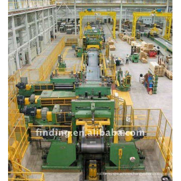 Cut to length machine line